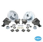 Brake-disc-set-front-4x130.-Including-discs-calipers-brake-pads-steering-knuckles-and-brackets-Wilwood-VW-Kaefer-22-6151-0
